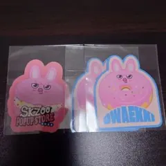 SKZOO オンラインくじ トェッキ ステッカーA・B ジ　スキズ