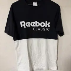 Reebok CLASSIC Tシャツ S 黒/白