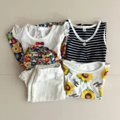 ベビー服 夏物 4点まとめ売り 80㎝