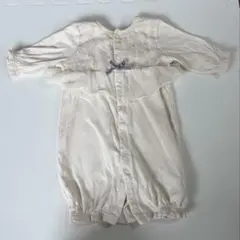 petit main アイボリー ツーウェイ・ドレスオール