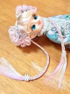 セリアドール10cm　ハンドメイド服　レインボーコーデ セリアドール10cm ハンドメイド服 レインボーコーデ