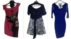 ROBE de FLEURS 他　キャバ・ナイトドレス3着まとめ売り★