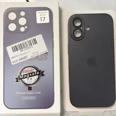 【マットな質感】iPhone17用 MagSafe対応 シリコンケース
