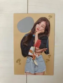 TWICE 『What is love?』スクラッチランダムトレカ　ジヒョ