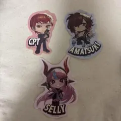 CR crazy raccoon ステッカー 天月 cpt selly