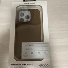 iPhone16Pro 携帯ケース　elago カラー　ブラウン