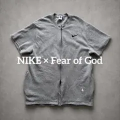 2095◆NIKEナイキ フィアオブゴッド スウェット ウォームアップ 半袖のサムネイル