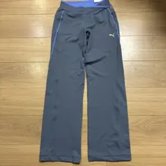 PUMA レディース パンツ ネイビー グレーS