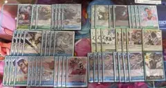 フラシ2回優勝ワンピースカードゲーム 緑ミホークデッキ 構築済み 