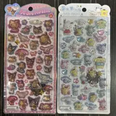 国内正規品 うるちゅるポップシール 日焼けサンリオ シナモンポチャッコ