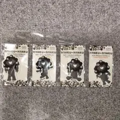 EXPO2025 黒ミャクミャク 3Dラバーマスコット マグネット 全4種セット