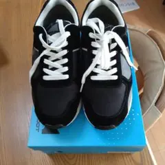 MID FOOT MF-82L スニーカー 23.5cm ブラック/グレー