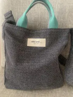 niko and...ニコアンド オリジナル 2WAYテープトートバッグM