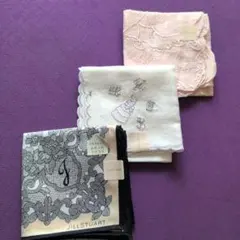JILLSTUART ハンカチ 3枚セット
