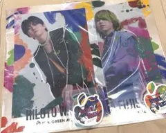 Mrs. GREEN APPLE ミセス 一番くじ 若井藤澤ファイル&ステッカー