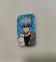 ブルーロック　氷織羊　スクエア 缶バッジ　うさぎ　AGF