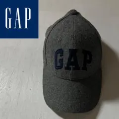GAP ニットキャップ ベースボールキャップ/グレー/USED/即購入OK