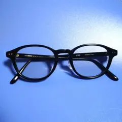 JINS ジンズ 眼鏡 黒縁 ボストン型 ユニセックス