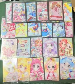 プリキュア グッズまとめ売り カードウエハース 缶バッジ マスコット