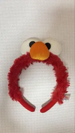 エルモ カチューシャ 赤