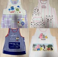 【保育】ディズニー/クレヨンしんちゃん/バーバパパ【エプロンまとめ売り】のサムネイル