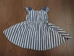 3can4on　ワンピース　ストライプ