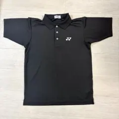 【値下げ】YONEX 黒 ポロシャツ M 半袖