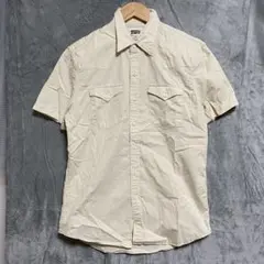 【L907】 Levi's 半袖シャツ サイズM ベージュのサムネイル