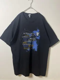 Royal Caribbean クルーズTシャツ DELTAボディXL ブラック