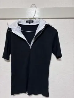 gene Luxue ポロシャツ ブラック Mサイズ