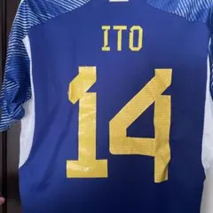 adidas 日本代表 サッカーユニフォーム背番号14 ITO