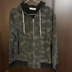 MOCO MOCO BACK NUMBER カモフラージュパーカー Lサイズのサムネイル