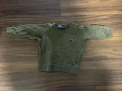 【中古】ラルフローレントレーナー 80 オリーブグリーン