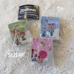 ズートピア ブリスターチャームコレクション ニック　ジュディ　アイスキャンディ