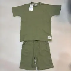 ZARAオリーブグリーン Tシャツショートパンツセット新品②０