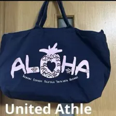 ★フラレッスンバッグ　United Athle ALOHA ピンクペイントのサムネイル
