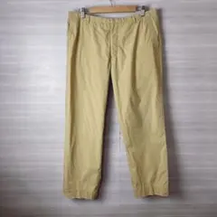 J CREW 薄手　チノパン　ボトムス　メンズ　古着　W34のサムネイル