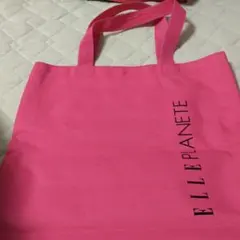 ELLE PLANETE トートバッグ ピンクのサムネイル