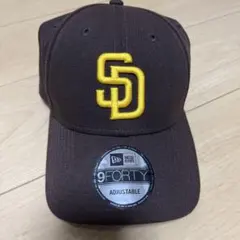 New Era 9FORTY SDロゴキャップ ブラウン