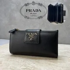 PRADA 二つ折り 財布 プラダ ウォレット 1ML005 サフィアーノ 良品 PRADA 二つ折り 財布 プラダ ウォレット 1ML005 サフィアーノ 良品