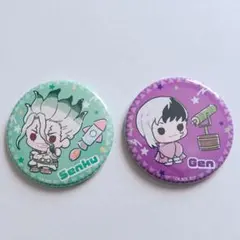 Dr.STONE 缶バッジ　千空　ゲン