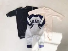 長袖　ロンパース　まとめ売り　男の子　3点　70 80