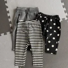 ベビー　レギンス3点セット　80センチ