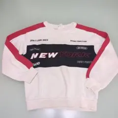 NEW YORK プリント トレーナー
