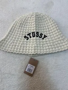 STUSSY ステューシー　ニットハット　ワッフルニット