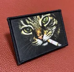 smokingヤンキーキャツ　ミリタリーワッペン パッチベロクロ
