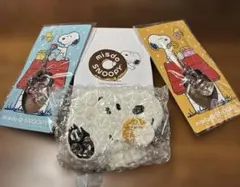 【新品未開封】ミスド福袋 2012スヌーピー ストラップ 2種＆コンパクトミラー