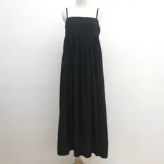 アー・ヴェ・ヴェ a.v.v ロングワンピース ブラック系 XL 大きいサイズ