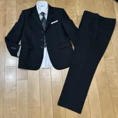 waltz by BEAMS DESIGN 黒スーツ waltz by BEAMS DESIGN 2ツ釦ジャケットスーツ キッズ 男の子