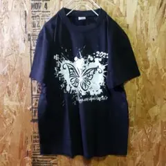 【未着用】オリジナルTシャツ プリント 半袖 黒